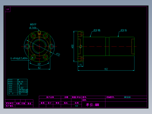 山云日尚SYS滚珠丝杠DFI3210.dwg