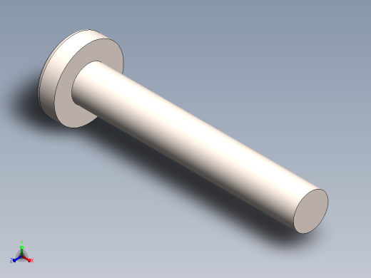螺丝 M2.5 十字盘头-M2.5 x 16 Screw head.SLDPRT正等轴测缩略图