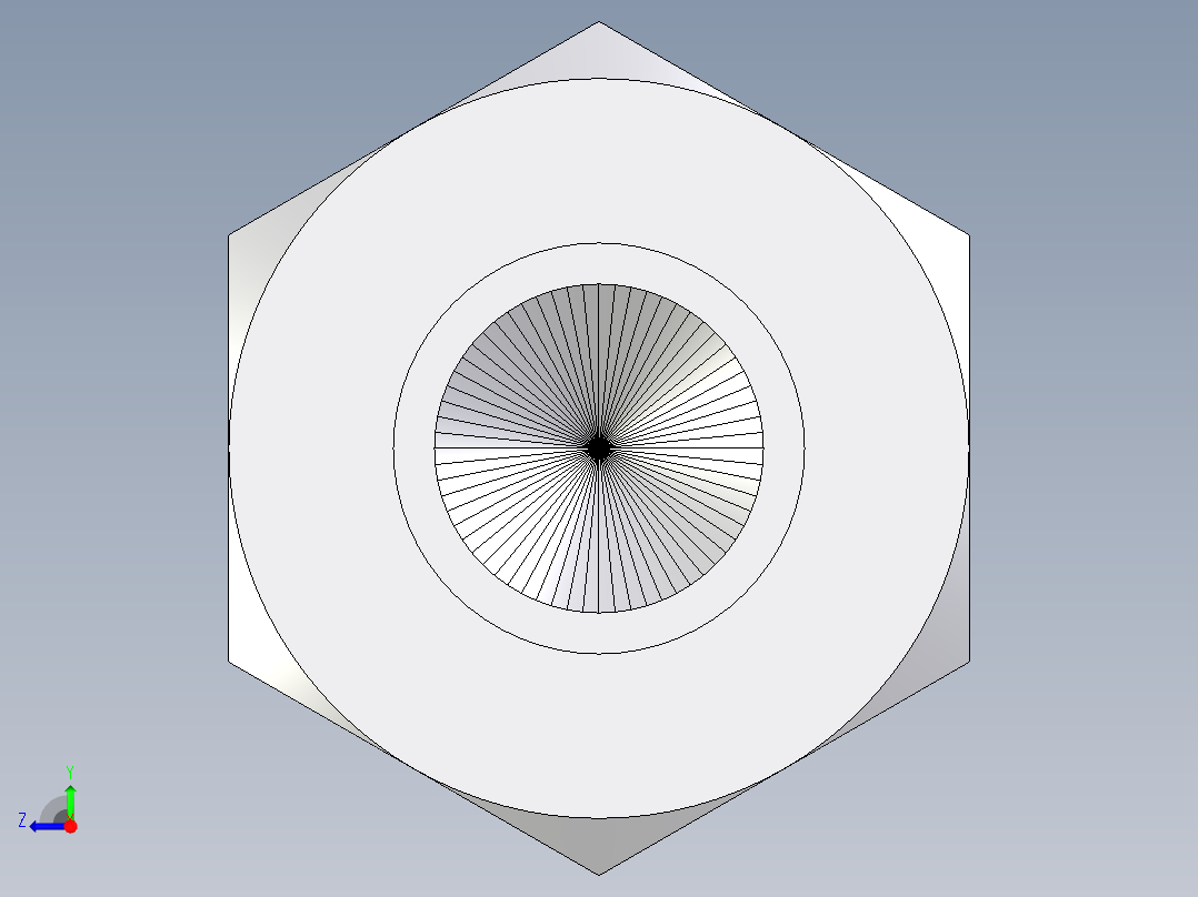 卡套式工业通用硬管接头EO_Blanking_plug_for_tube_ends_ROV15LCF右视图
