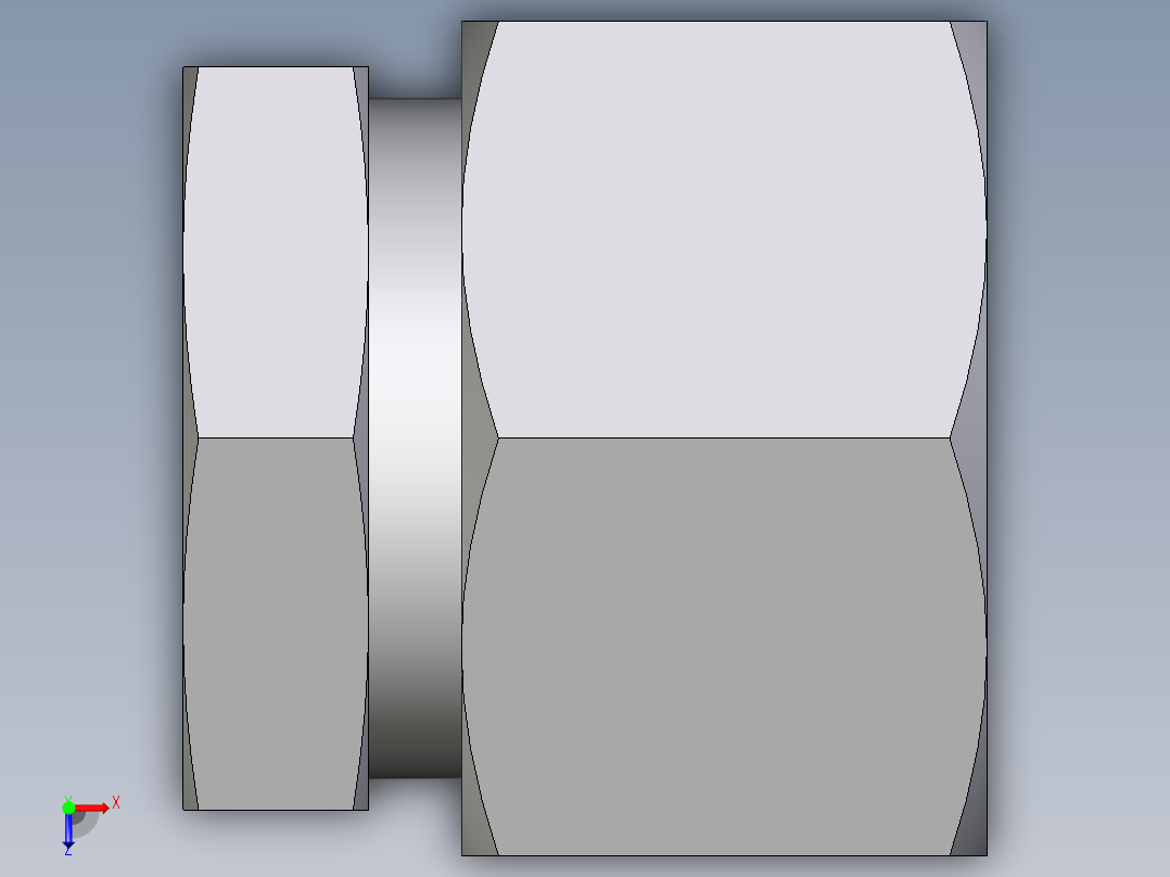 卡套式工业通用硬管接头EO_Blanking_plug_for_tube_ends_ROV15LCF俯视图