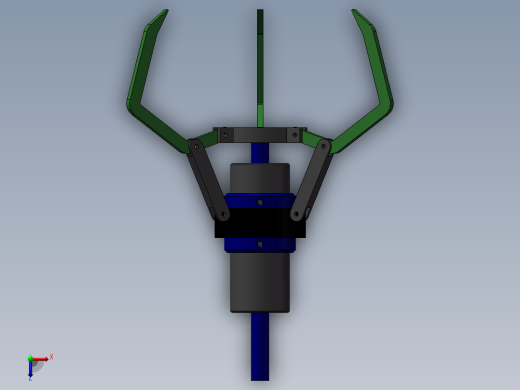 机械抓手俯视缩略图