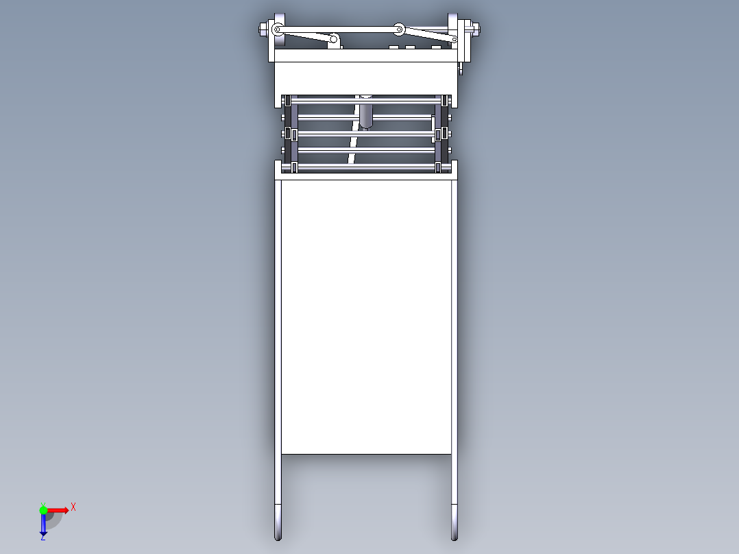 葡萄园采摘车设计俯视图