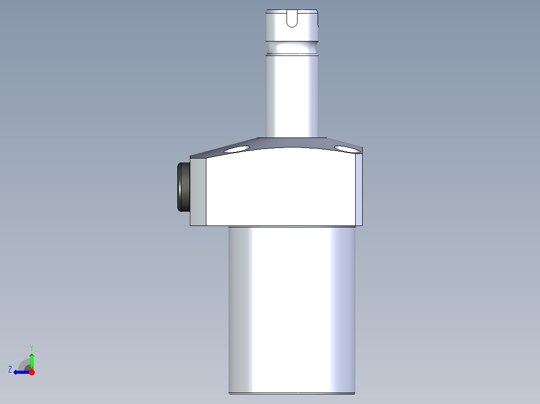 KOSMEKLT0360-CL-F多系列多零件图纸模型多系列多零件图纸模型右视图