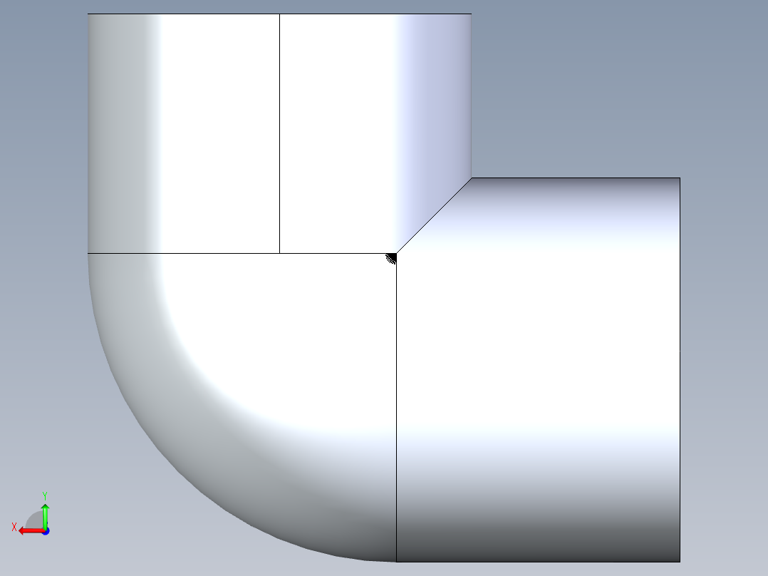 聚氯乙烯配件06-Sch80_90Elbow_SxFPT_807-012 _1.25in后视图