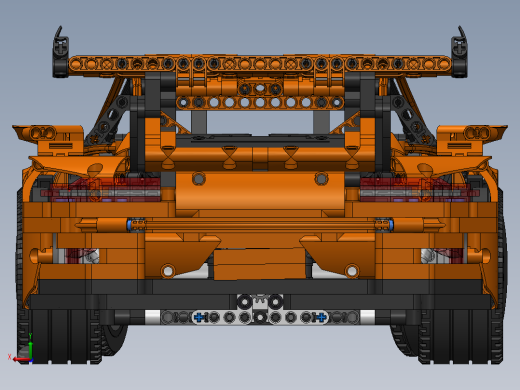 42056保时捷911立体拼装后视缩略图
