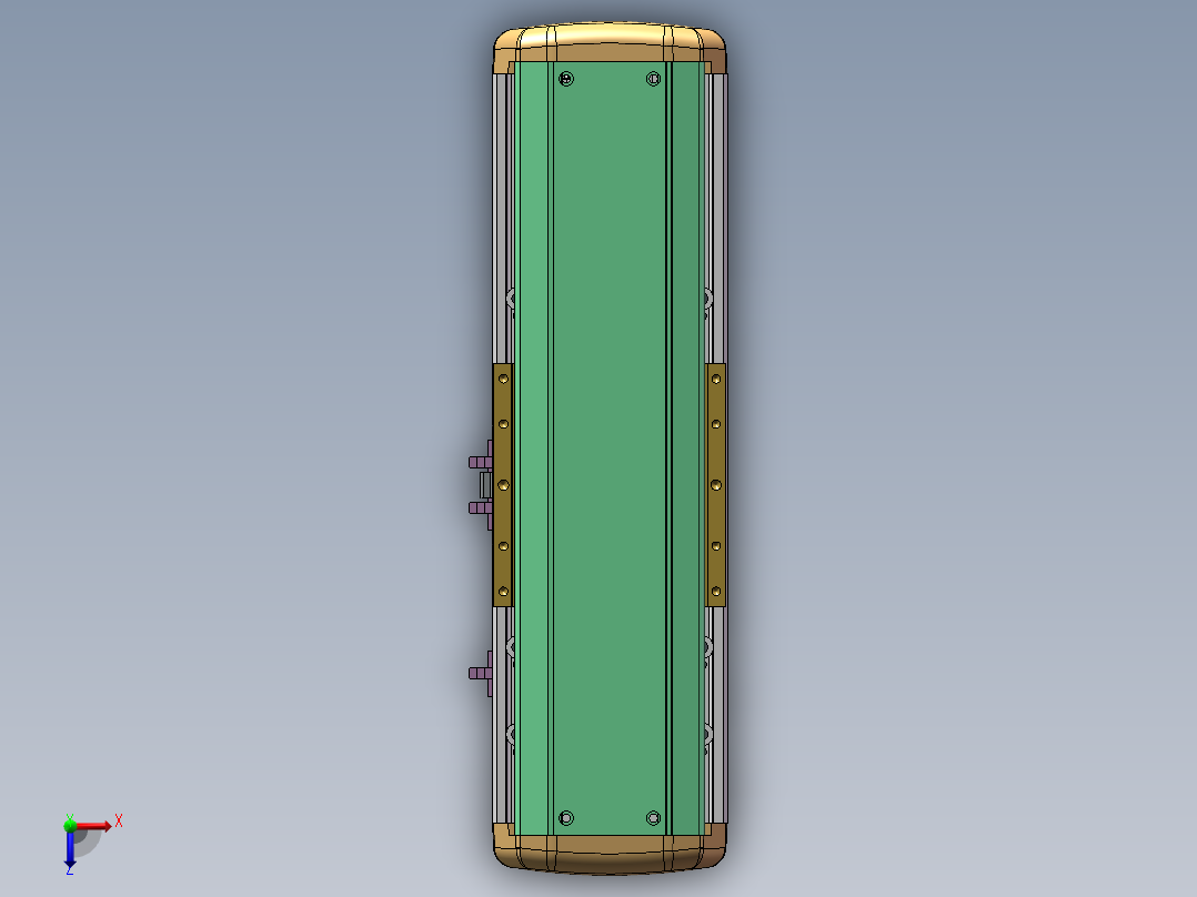 MTH丝杆半封闭模组MTH14-M-60俯视图