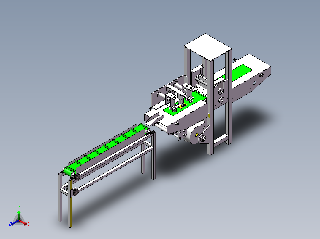 包装机正等轴测图