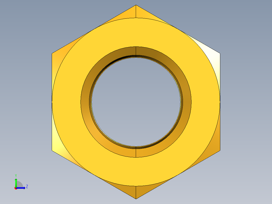 水管接头Male Hose to Female Pipe 79GH-12-6左视图