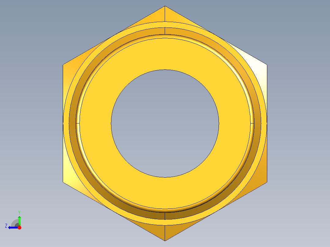 水管接头Male Hose to Female Pipe 79GH-12-6右视图