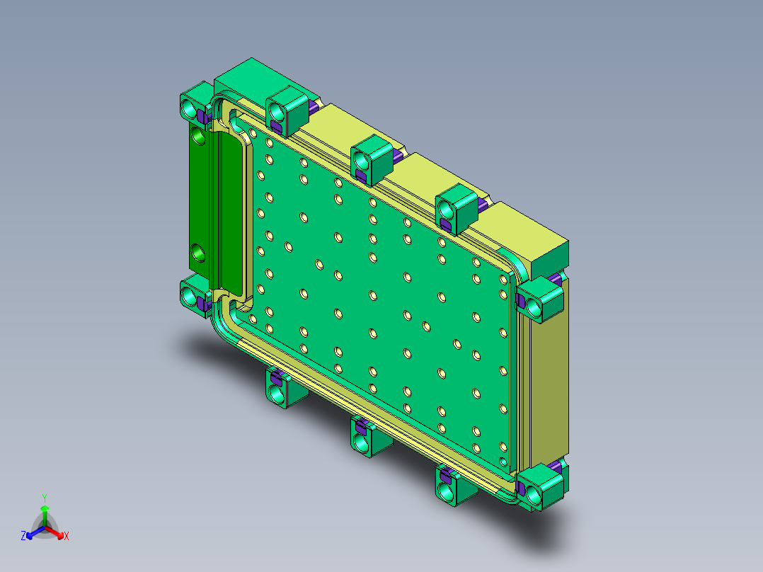 CNC3笔记本CNC工装夹具三维模型