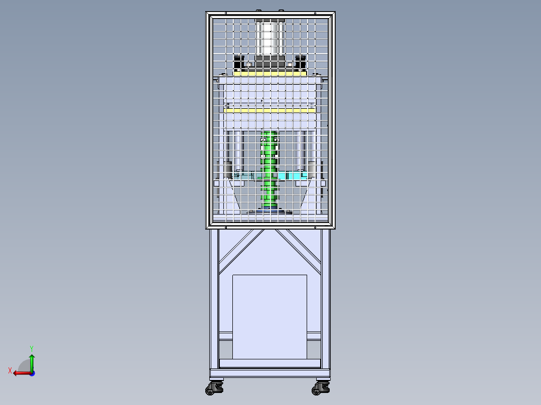 拆齿机sw20可编辑后视图