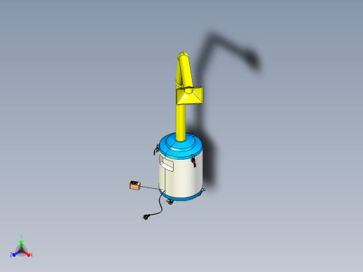 B3003291-UPC-260 小型烟雾灰尘收集器