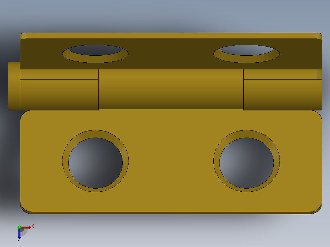 合页、铰链(70)俯视图