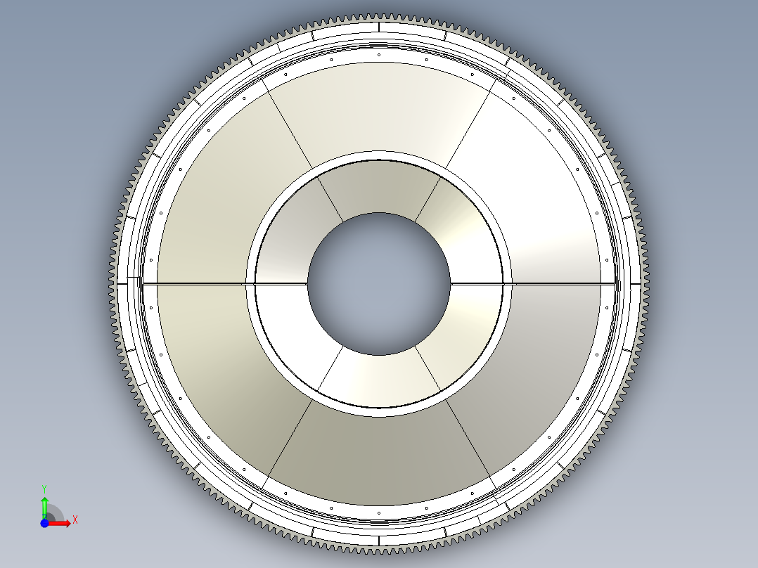 DMS旋转格栅前视图