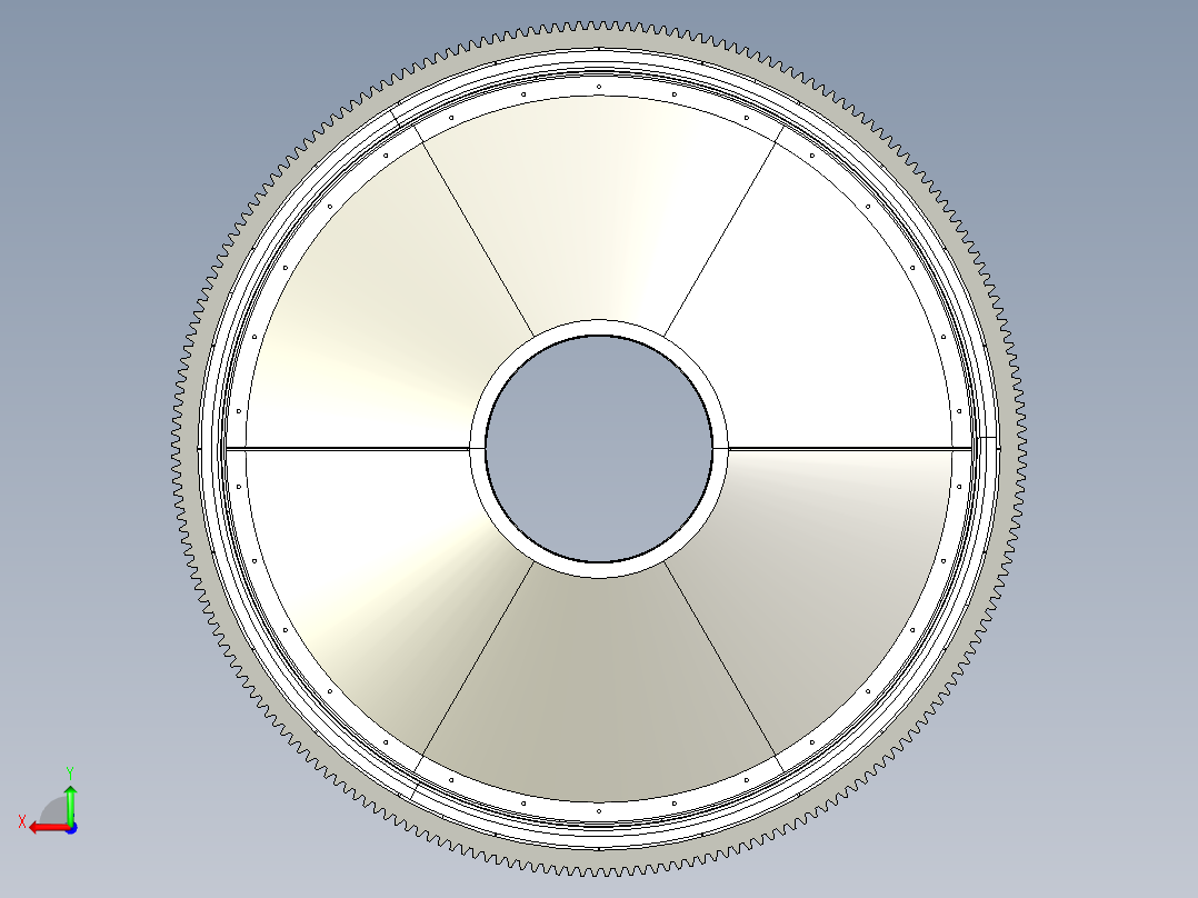 DMS旋转格栅后视图