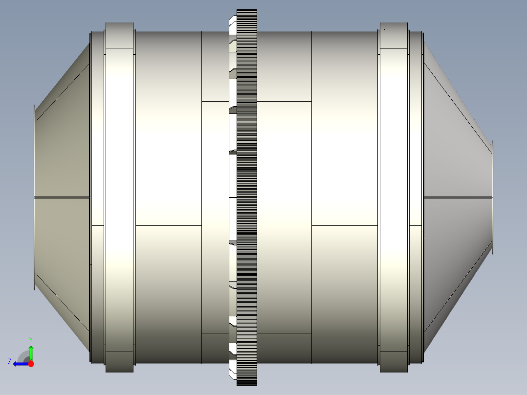 DMS旋转格栅右视图