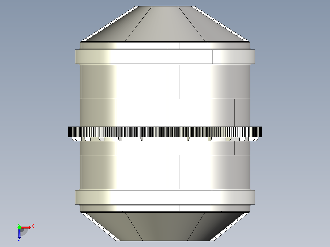 DMS旋转格栅俯视图