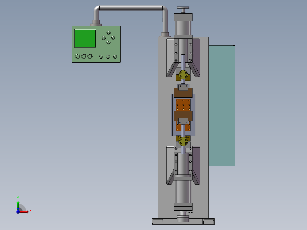 A7 点焊机前视图