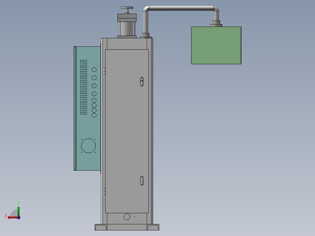 A7 点焊机后视图