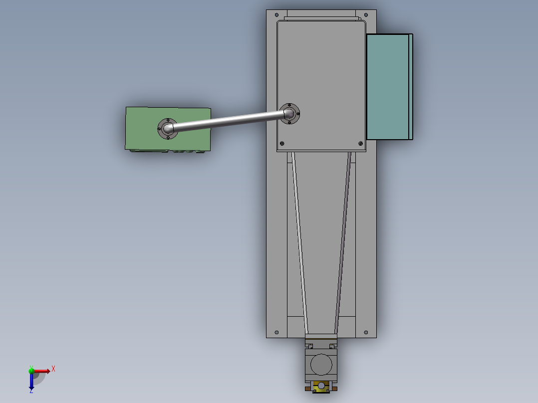 A7 点焊机俯视图