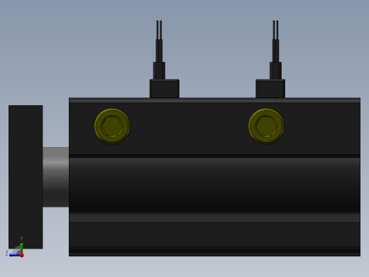 气缸MGPM25-40Z-M9BV右视缩略图