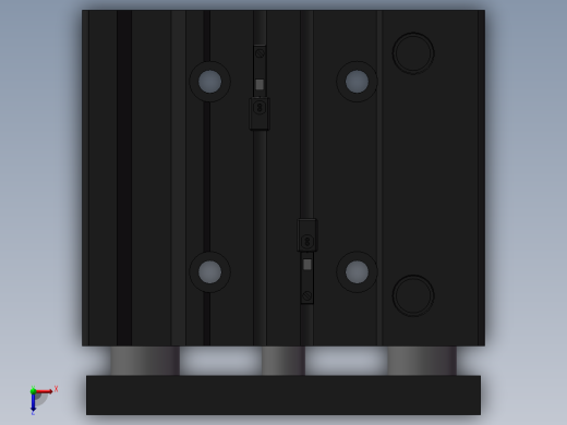 气缸MGPM25-40Z-M9BV俯视缩略图