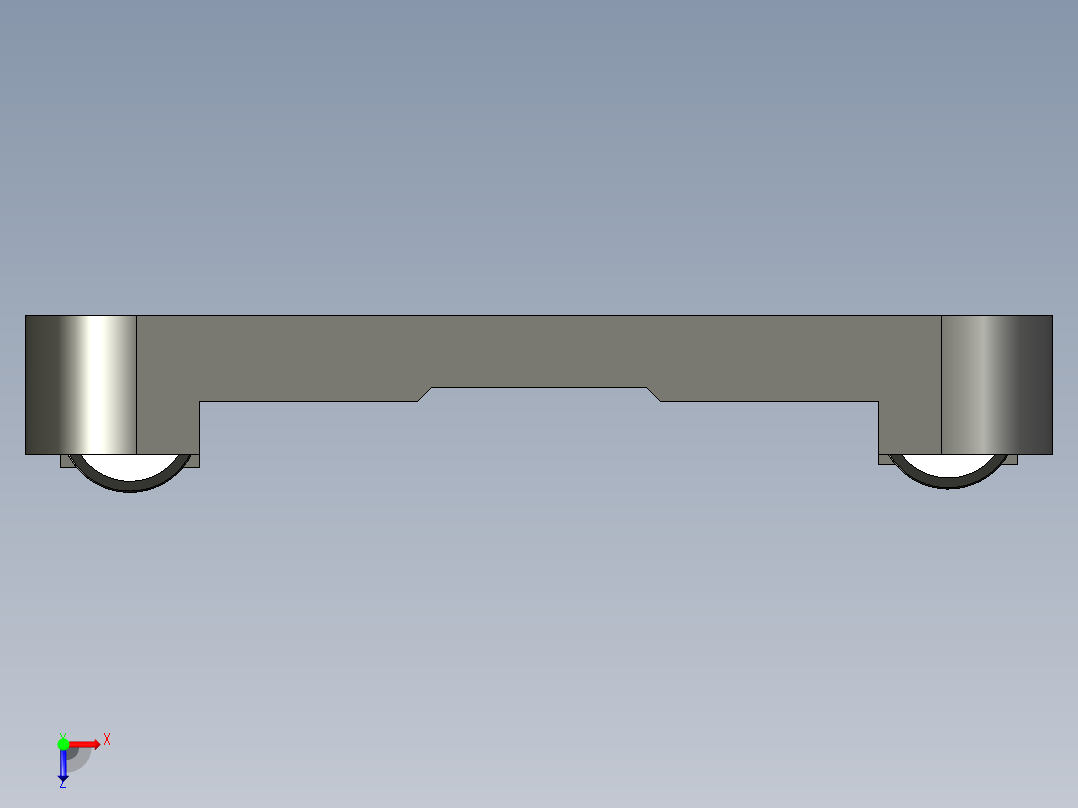 CNC 200W 模块支撑套件俯视图
