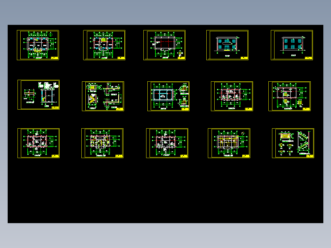 2020学院培训楼图纸