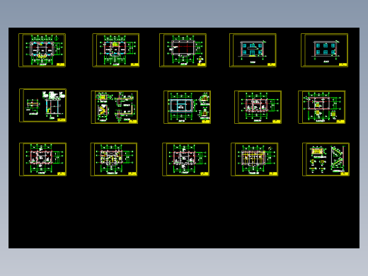 2020学院培训楼图纸