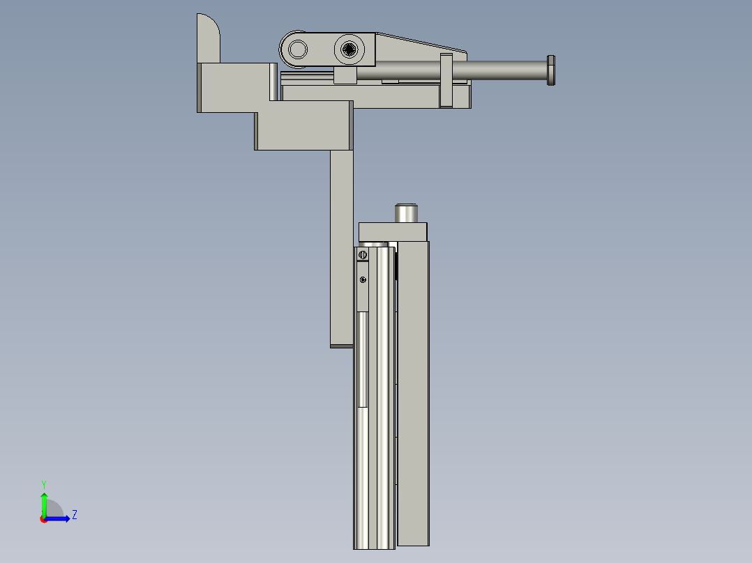 F01AE00021-D25000推膜组件左视图