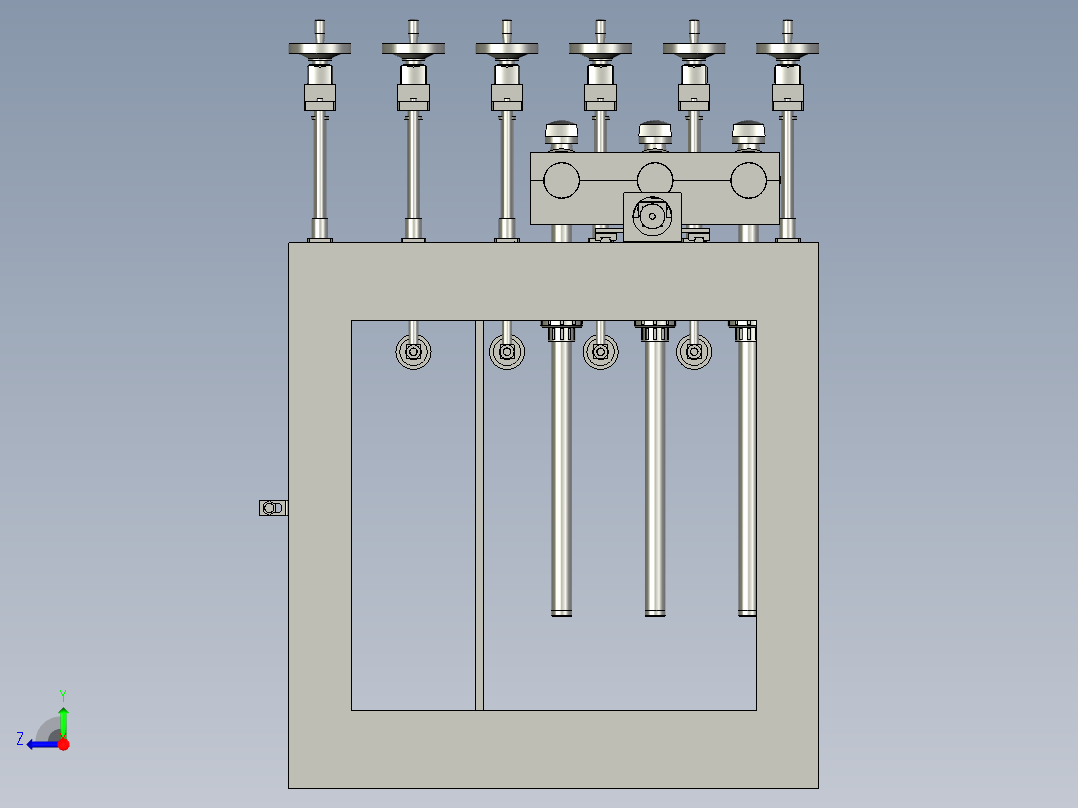 喷淋单元右视图