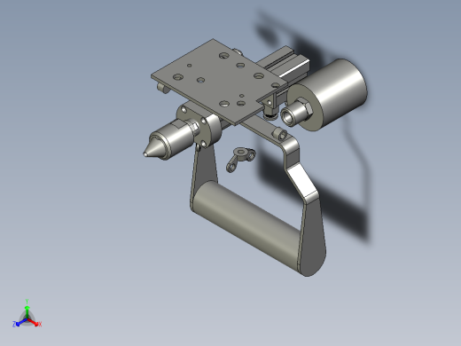 32DE-G03-12弹簧注蜡头装配体