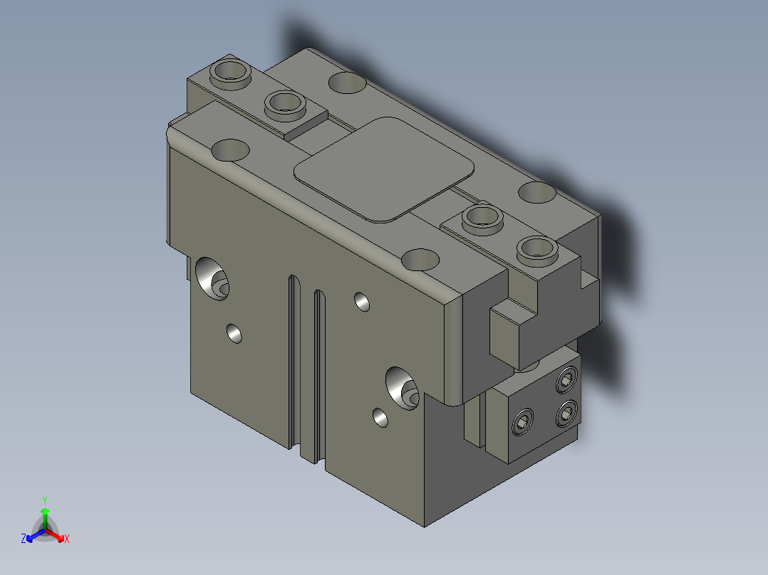 S010-09-00-ZIMMER-GP408NC-C正等轴测图