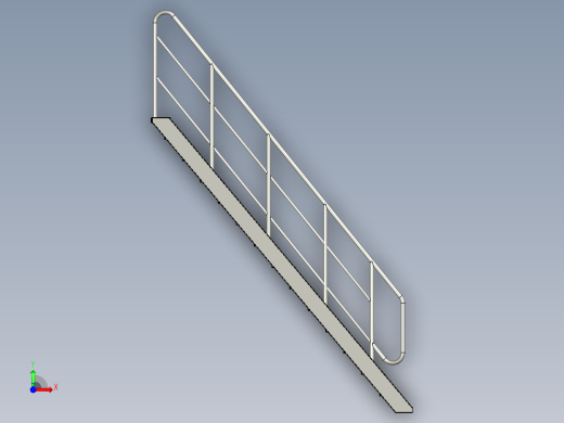 平台爬梯-001SJJ01前视缩略图