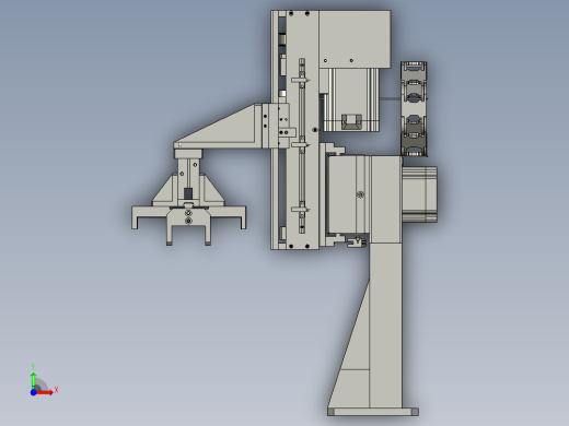 LXYC-BOSS-020600测量移栽压紧组件前视缩略图