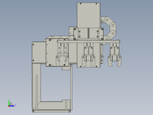 LXYC-BOSS-020600测量移栽压紧组件左视缩略图