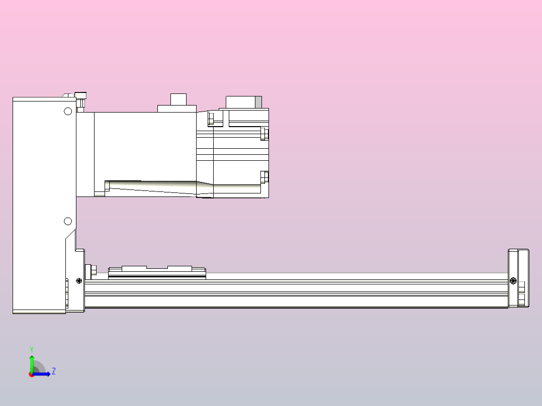 钢基模组TPA-KSR-4002C-200A1-MU-H1左视图