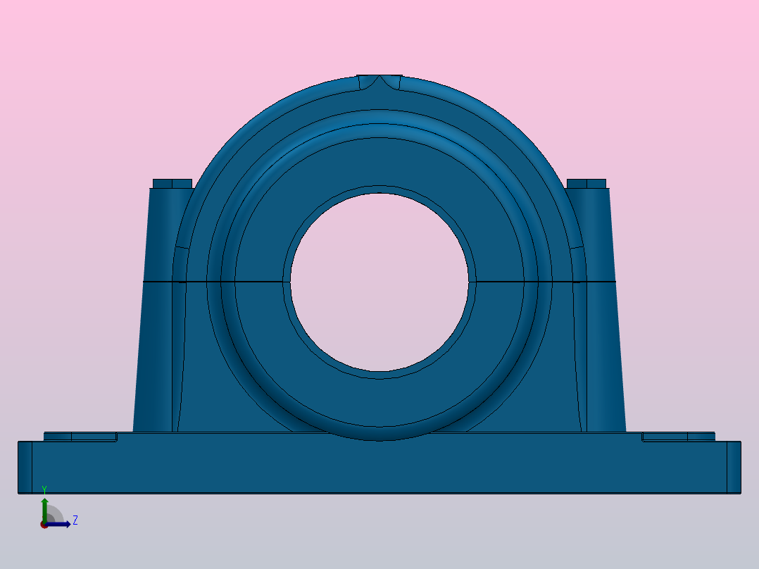 SD200[SD244]轴承左视图