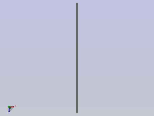 方通40×20×1．2x1022（普通钢)俯视缩略图