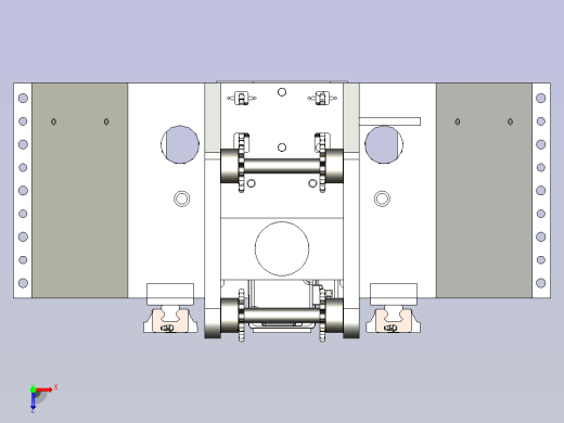 立式数控磨床3D模型俯视缩略图