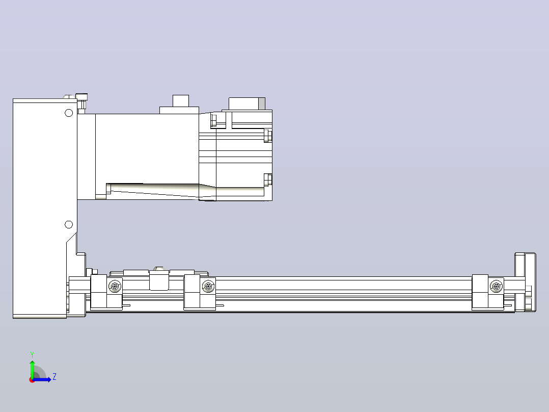钢基模组TPA-KSR-4002C-200A1-MU-H1S1左视图