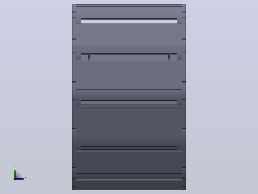 内高15内侧打开型TA半封闭式拖链[DSL15HTA-15-50-R38-20-A1]左视缩略图