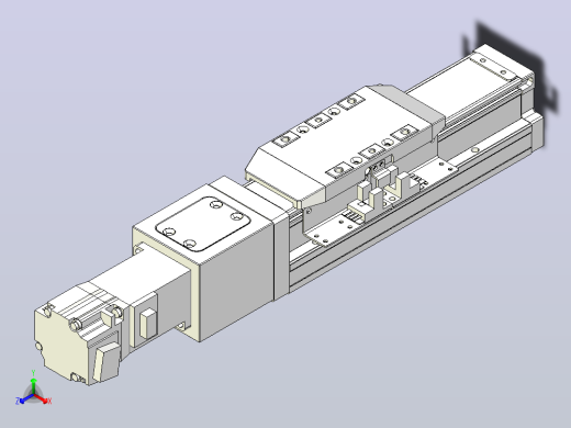 滚珠丝杠直线轴内置导轨TPA-GCR-50-1210C-L50-M-M10-N3