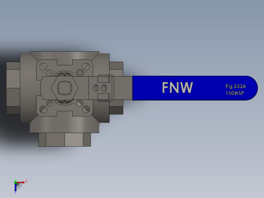 阀门、过滤器FNW-FNW233AG俯视缩略图
