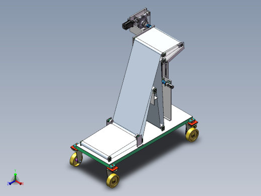 物料提升输送机SW正等轴测缩略图