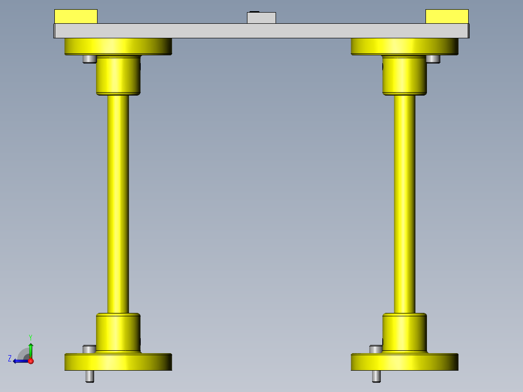 电路板定位托盘右视图