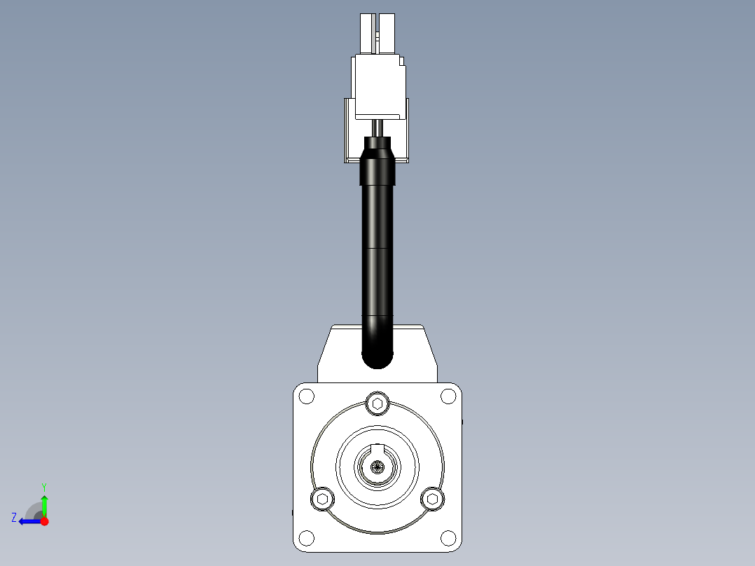 松下电机-MATSUSHITA_MSMF012L1U2右视图