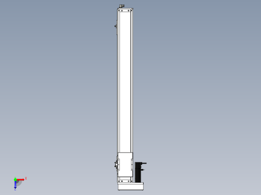 Toyo东佑达直线模组-ECH12-950-BL-100W+煞車俯视缩略图