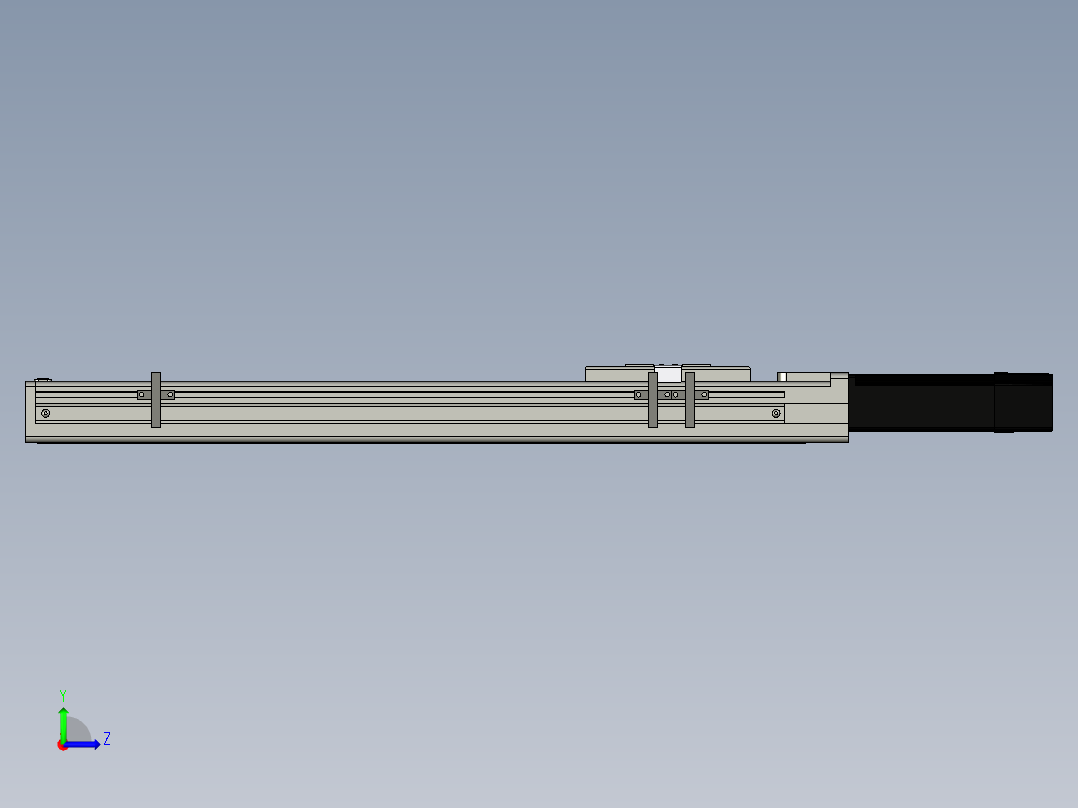 Toyo东佑达直线模组-ETH6-350-BC+煞車-反左视图