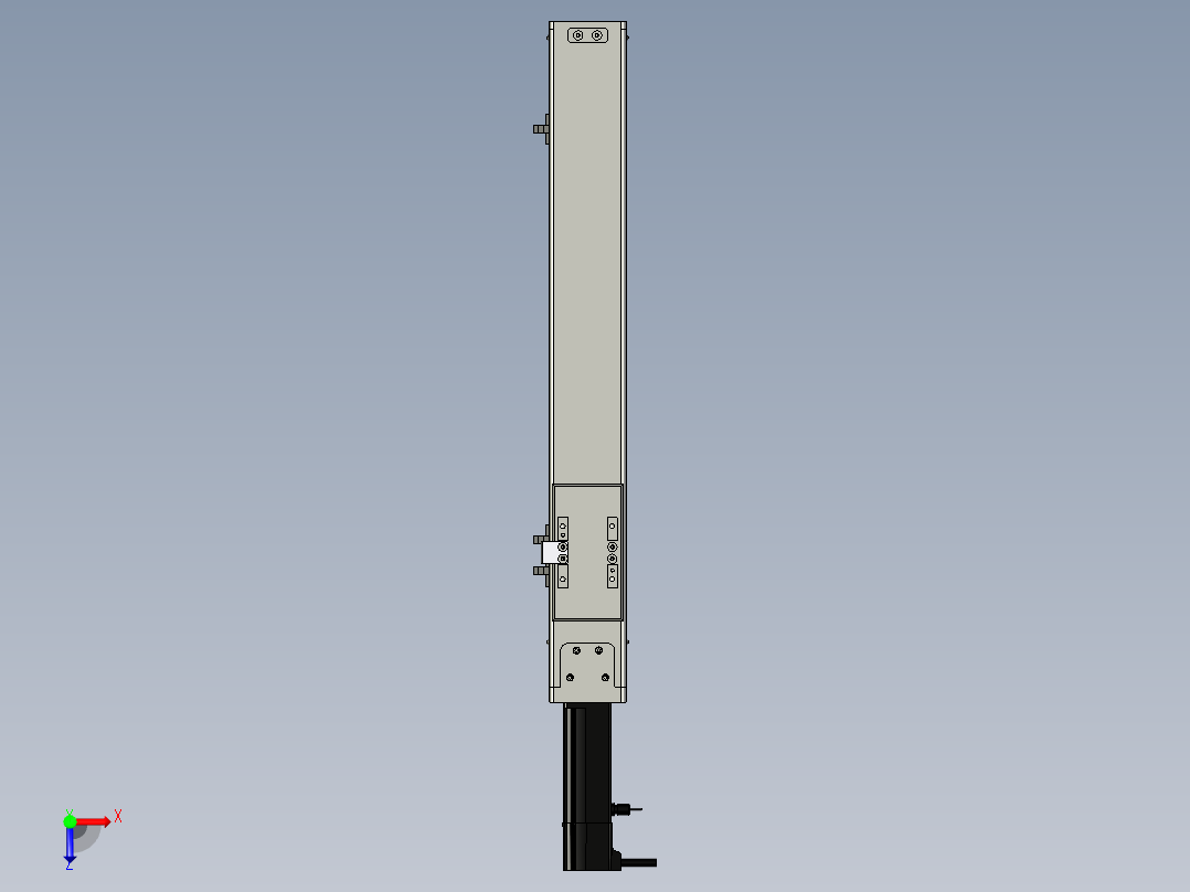 Toyo东佑达直线模组-ETH6-350-BC+煞車-反俯视图